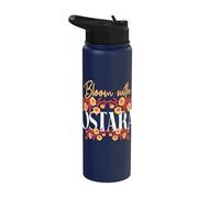 Bloom with Ostara Blessings Happy Easter Pagan Wiccan Stainless Steel Insulated Water Bottle