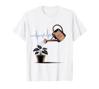 Bloom Within Heartbeat Watering Plant Art T-Shirt