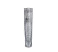 Blooma 6X6mm Galvanised Steel Wire Mesh Roll, (L)5M (H)1M