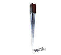 Blooma Anchor Steel Post Support (L)45mm (W)45mm