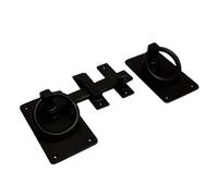 Blooma Antique Effect Cast Iron Ring Gate Latch, (L)152mm