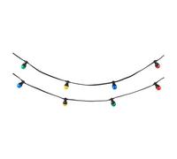 Blooma Barnaby Mains-Powered Multicolour 10 Led Outdoor String Lights