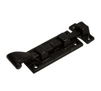 Blooma Black Iron Door Bolt (L)76mm (W)35mm