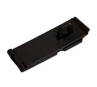 Blooma Black Iron Hasp & Staple, (L)102mm (W)40mm
