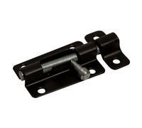 Blooma Black Steel Barrel Door Bolt (L)64mm (W)38mm