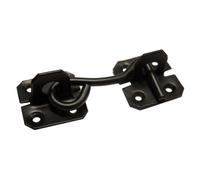 Blooma Black Steel Cabin Hook, (L)76mm