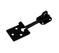 Blooma Black Steel Hasp & Staple, (L)102mm (W)35.5mm