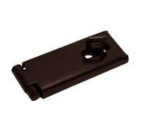 Blooma Black Steel Hasp & Staple, (L)114mm (W)46mm