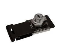 Blooma Black Steel Hasp & Staple, (L)89mm (W)42mm