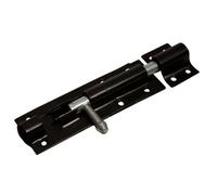 Blooma Black Steel Tower Door Bolt (L)102mm (W)40mm