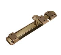 Blooma Brass Effect Metal Flat Door Bolt (L)204mm (W)38.2mm