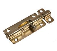 Blooma Brass Effect Steel Barrel Door Bolt (L)102mm (W)15mm