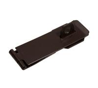 Blooma Brown Steel Hasp & Staple, (L)102mm (W)40mm