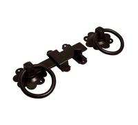 Blooma Brown Steel Ring Gate Latch, (L)152mm
