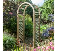 Blooma Chiltern Round Top Softwood Arch (H) 2.5M (W) 1.24M (D) 0.65M
