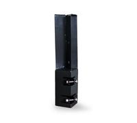 Blooma Concrete-In Steel Post Support (L)70mm (W)70mm