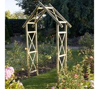 Blooma Cottage Apex Top Softwood Arch (H) 2.67M (W) 1.49M (D) 0.45M