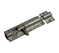 Blooma Galvanised Steel Barrel Door Bolt (L)102mm (W)40mm
