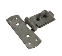 Blooma Galvanised Steel Hasp & Staple, (L)152mm (W)152mm
