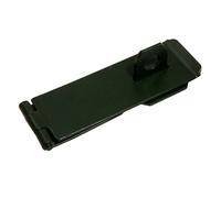 Blooma Green Steel Hasp & Staple, (L)102mm (W)40mm