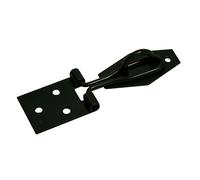 Blooma Green Steel Hasp & Staple, (L)76mm (W)28.5mm