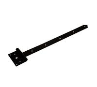Blooma Heavy Duty Black Steel Tee Hinge (L)500mm