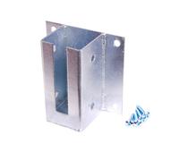 Blooma Steel Post Wall Starting Support (L)70mm (W)70mm