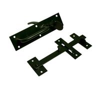 Blooma Suffolk Green Steel Gate Latch, (L)45mm