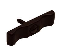 Blooma Thumbturn Black Gate Latch, (L)48mm