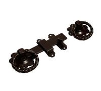 Blooma Twisted Brown Steel Ring Gate Latch, (L)152mm