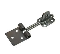 Blooma Zinc-Plated Steel Hasp & Staple, (L)125mm (W)1.5mm