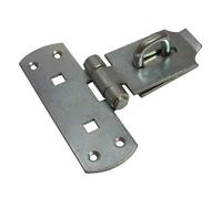 Blooma Zinc-Plated Steel Hasp & Staple, (L)152mm (W)152mm