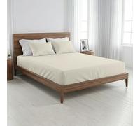 BloomBedding 100% Egyptian Cotton 400 Thread Count Super King Fitted Sheet - 25cm Deep Pocket - Skin Safe, Hypoallergenic & Soft With Resilient Elastic Corners For Secure Fit