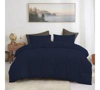 BloomBedding 2 Piece Single Duvet Set 100% Cotton Duvet Cover Single Super Soft And Cozy Duvet Single Cover Set Luxury Bedding Sets With Button Closure