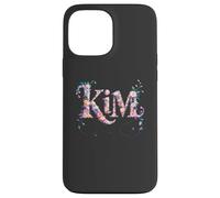 Bloomcore First Name KIM Personalized Girl Nametag My Garden Case for iPhone 13 Pro Max