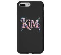 Bloomcore First Name KIM Personalized Girl Nametag My Garden Case for iPhone 7 Plus/8 Plus