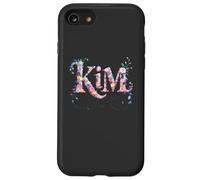 Bloomcore First Name KIM Personalized Girl Nametag My Garden Case for iPhone SE (2020) / 7/8