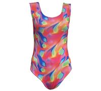 BloomFashion® Women's Retro 80s 90s Pink Workout Gymnastics Leotard - Ladies Ken Movie Fancy Dress Bodysuit Top Halloween Party Cosplay 2XL