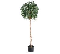 Blooming Artificial - Artificial Bay Tree in Pot for Garden, Home, and Office, Year Round Decorative Foliage, UV and Water Resistant (Green) (180cm)
