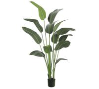 Blooming Artificial Bird of Paradise Plant - Fake Plants, Faux Strelitzia In Pot, Year-Round Decorative Foliage for the House and Office (200cm)