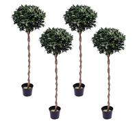 Blooming Artificial - Fake Bay Laurel Tree, Available in Four Sizes, UV Stable Outdoor and Indoor Artificial Topiary Tree (4, 180 cm)