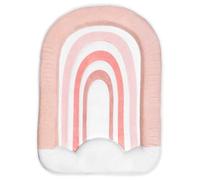 Blooming Bath Rainbow Bath Pad - Baby Bath Plush Cushion Mat for Newborns