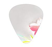 Blooming cinchona flower Printed pick set - 12 pieces, thin, medium and thick guitar picks, suitable for guitar, bass, electric guitar and ukulele