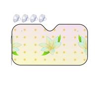 Blooming Daffodils It is a car Windshield Sun Visor, which Does not take up Too Much Space and Protects The Environment Inside The car.