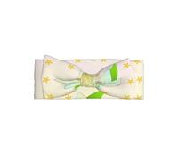 Blooming Daffodils Printed Baby Girl Headband â€“ with Adorable Bow, Perfect for Newborns, Infants, Little Girls