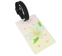Blooming Daffodils Prints Luggage Tags are Lightweight Easy to Use and Quick to Identify for Travel Suitcases, and Duffel Bags.