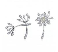 Blooming Dandelion Love Exquisite Stud Earrings for Women Jewelry
