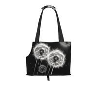 Blooming Dandelion Pet Tote Bag - Small Dog Purse Cat Carrier Bag, Foldable Design, Traveling Pets Tote Picnic Outdoor