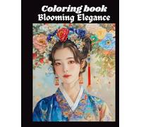 Blooming Elegance: The Flower Crowned Princess: A Portrait of Grace in Royal Hanbok and Blossoms