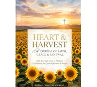 Blooming Faith Prayer & Sermon Journal: Guided Christian Notebook for Worship Notes, Bible Study Reflections, Prayer Requests, Scripture Tracking, ... and Spiritual Growth | Large Print 8.5" x 11"